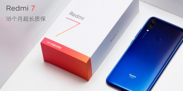 Xiaomi Redmi 7 ufficiale: prezzo e caratteristiche