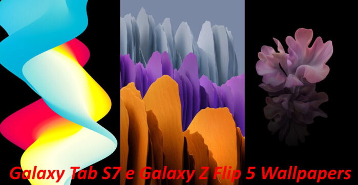 Galaxy Tab S7 e Galaxy Z Flip 5G wallpaper link download