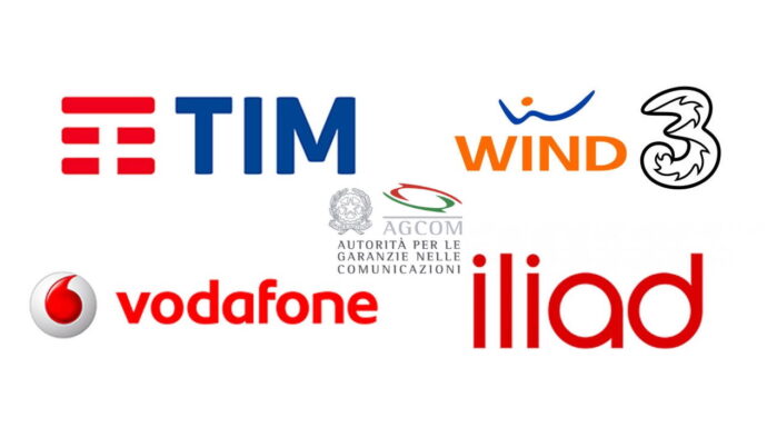Mercato Telefonia Mobile Italia analisi AGCOM WINTRE Vodafone TIM Iliad