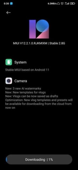 Poco F2 Pro aggiornamento Android 11 stabile Globale con MIUI 12