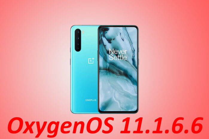 OnePlus Nord aggiornamento OxgygenOS 11.1.6.6