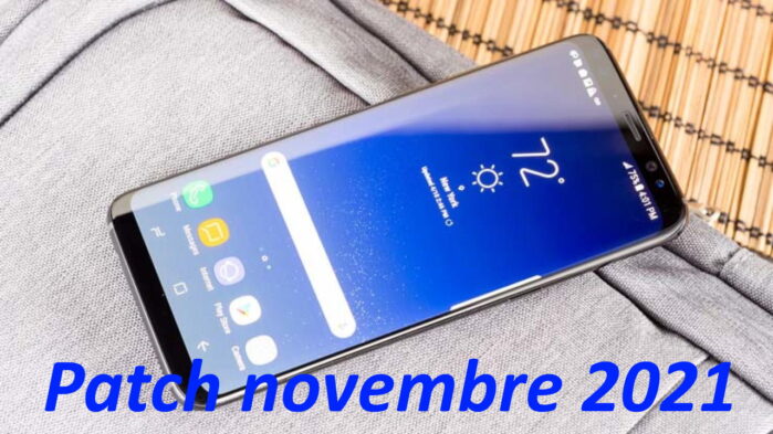 Samsung Galaxy S8 aggiornamento dicembre 2021 con patch novembre 2021
