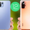 Redmi Note 10 e Note 10 Pro con Xiaomi Mi 11 Lite Android 12 MIUI 13
