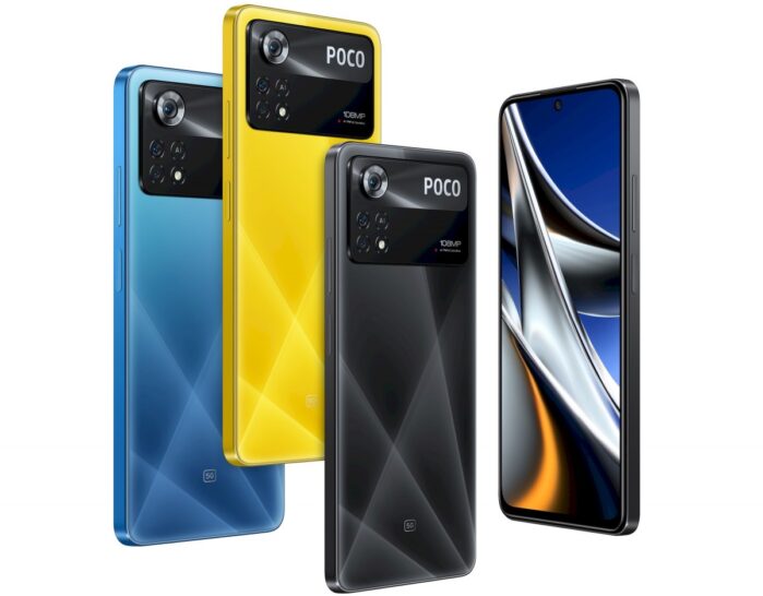Poco X4 Pro 5G design e colori