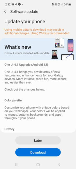 Galaxy A51 ONE UI 4.1 parte 1