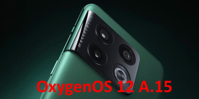 Oneplus 10 Pro aggiornamento OxygenOS 12 A.15
