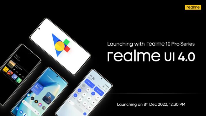 Realme UI 4.0 basata su Android 13 arriva l’8 dicembre 2022: le novità