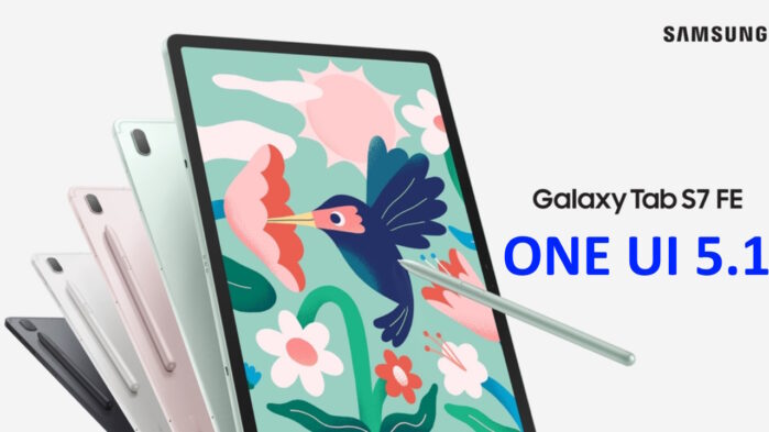 Galaxy Tab S7 FE ONE UI 5.1