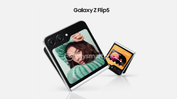 Samsung Galaxy Z Flip 5 immagine pubblicitaria