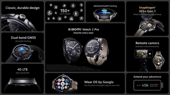 Xiaomi Watch 2 Pro riassunto caratteristiche