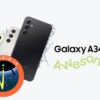 Galaxy A34 5G android 14 ONE UI 6