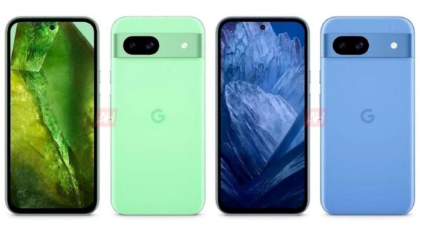 Google Pixel 8a i quattro colori disponibili