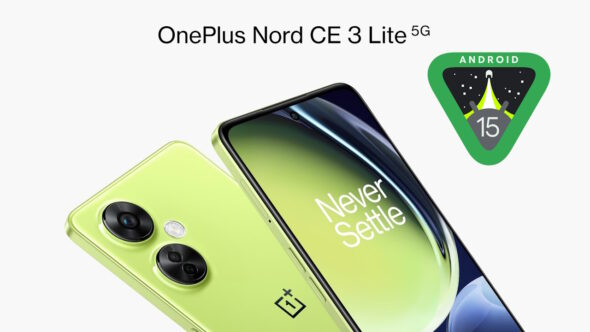 OnePlus Nord CE 3 Lite 5G aggiornamento Android 15